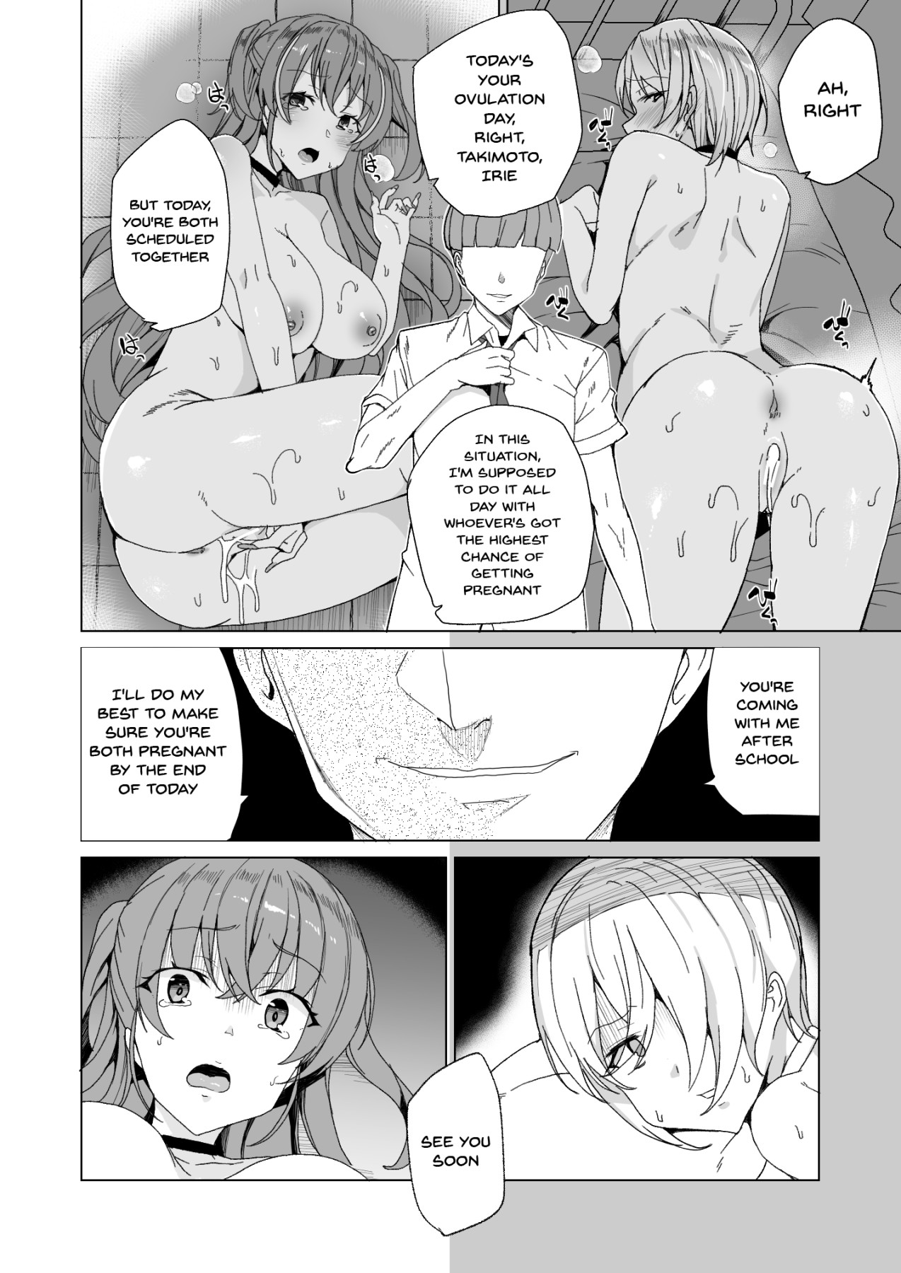 Hentai Manga Comic-Advanced Compulsory Sperm Implantation!? 2 ~After They Bullied Me I Decided To Cum Inside Their Girlfriends!~-Read-38